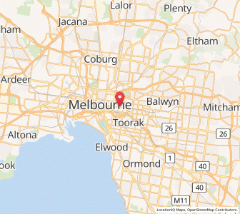 Map of Richmond, VictoriaVictoria