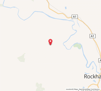 Map of Ridgelands, Queensland