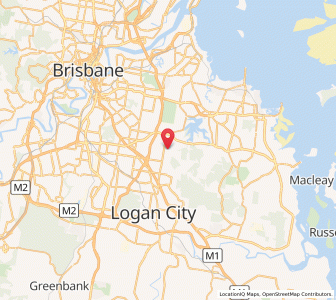 Map of Rochedale, Queensland
