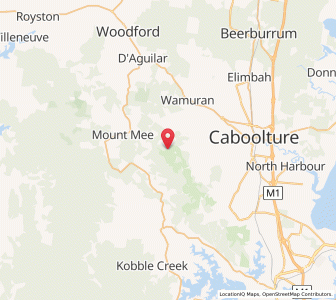 Map of Rocksberg, Queensland