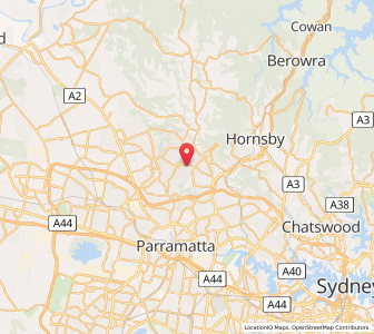 Map of Rogans Hill, New South Wales