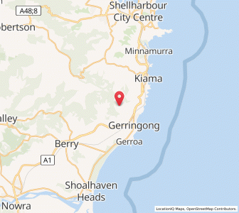 Map of Rose Valley, New South Wales