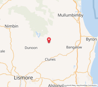 Map of Rosebank, New South Wales