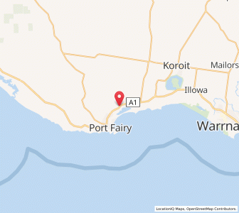 Map of Rosebrook, VictoriaVictoria