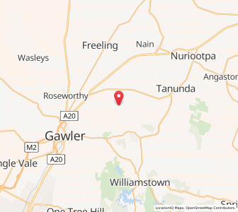 Map of Rosedale, South Australia