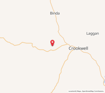 Map of Rosscommon, New South Wales