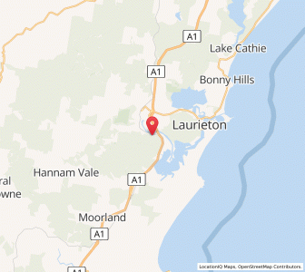 Map of Rossglen, New South Wales