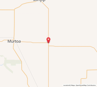 Map of Rupanyup, VictoriaVictoria