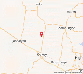 Map of Sabine, Queensland