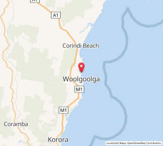 Map of Safety Beach, New South Wales