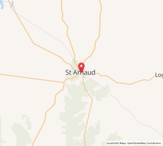 Map of Saint Arnaud, VictoriaVictoria