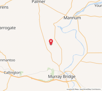 Map of Salt Creek, South Australia