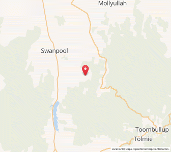 Map of Samaria, VictoriaVictoria