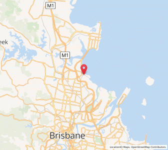 Map of Sandgate, Queensland
