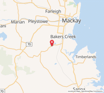 Map of Sandiford, Queensland