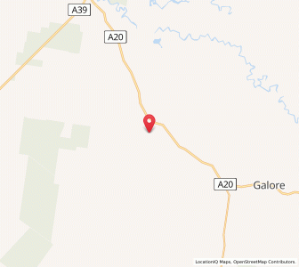 Map of Sandigo, New South Wales