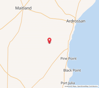 Map of Sandilands, South Australia