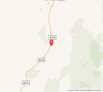 Map of Sandy Flat, New South Wales