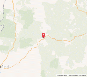 Map of Sandy Hill, New South Wales