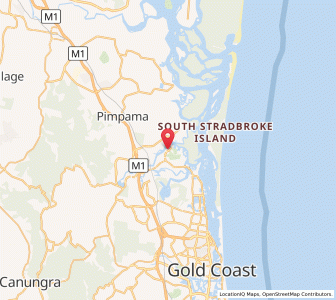 Map of Santa Barbara, Queensland