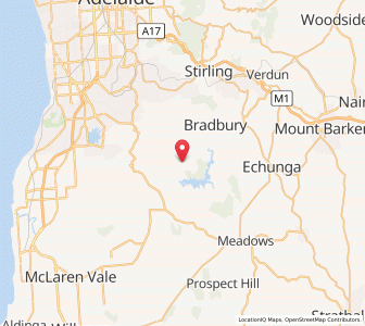 Map of Scotts Bottom, South Australia
