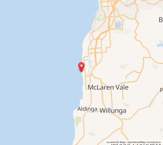 Map of Seaford, South Australia