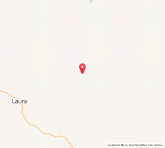 Map of Secret Rocket Yards, Queensland