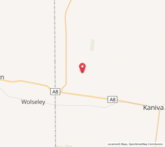 Map of Sedgmoor, VictoriaVictoria