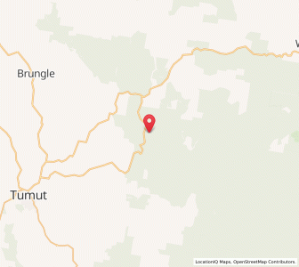 Map of Seventrees, New South Wales