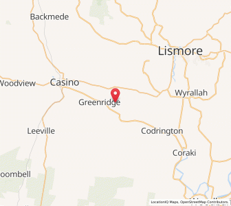 Map of Shannon Brook, New South Wales