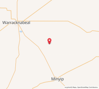 Map of Sheep Hills, VictoriaVictoria