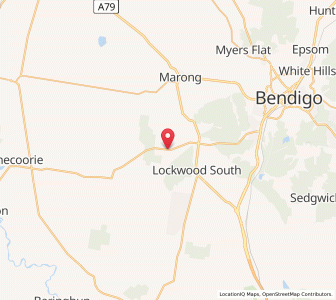 Map of Shelbourne East, VictoriaVictoria