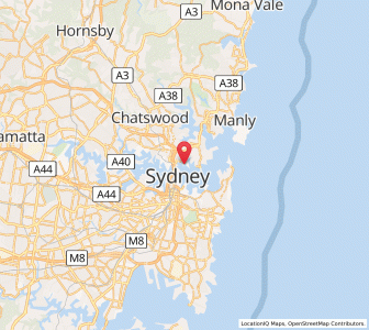 Map of Shell Cove, New South Wales