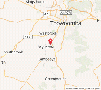 Map of Shepperd, Queensland