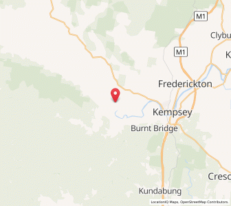 Map of Sherwood, New South Wales