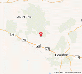 Map of Shirley, VictoriaVictoria