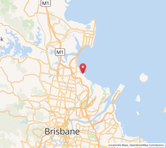 Map of Shorncliffe, Queensland