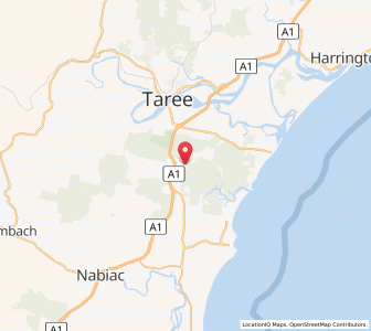 Map of Sidebottom, New South Wales