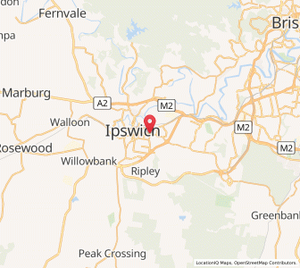 Map of Silkstone, Queensland