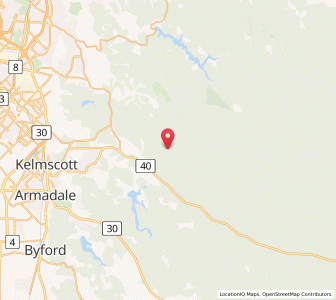 Map of Smailes Mill, Western Australia