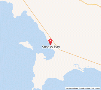 Map of Smoky Bay, South Australia