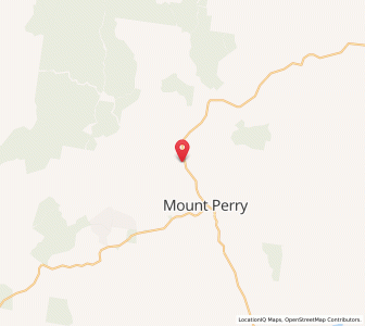 Map of South Wolca, Queensland