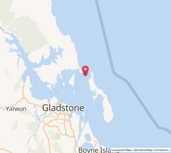 Map of Southend, Queensland