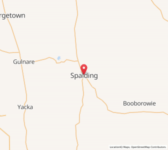 Map of Spalding, South Australia