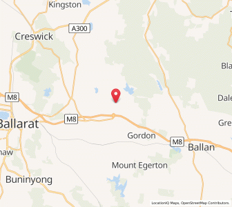 Map of Springbank, VictoriaVictoria