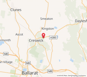 Map of Springmount, VictoriaVictoria