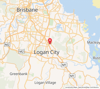 Map of Springwood, Queensland