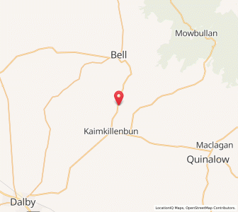 Map of Squaretop, Queensland