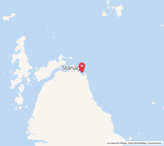 Map of Stanage Bay, Queensland