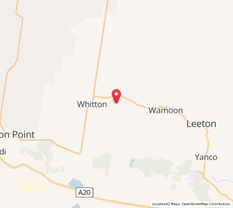 Map of Stanbridge, New South Wales